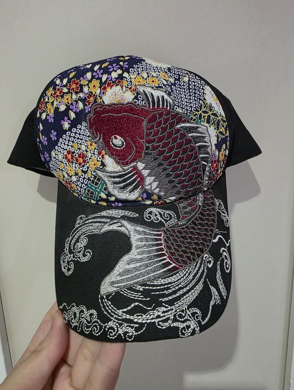 Japanese Koi Adjustable Hat